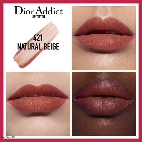 dior addict lip tattoo shades|dior addict lip tattoo 421.